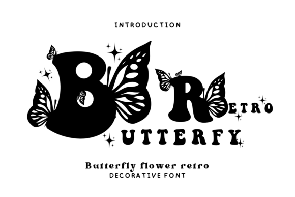 Butterfly Retro: A Decorative Typeface That Elevates Digital Branding