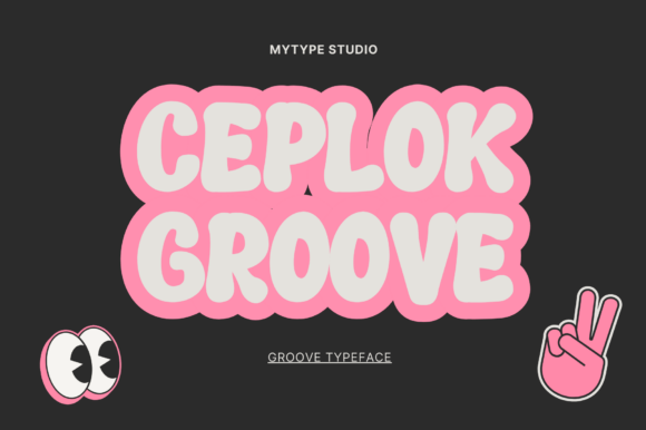 Ceplok Groove: A Playful Display Typeface for Scroll-Stopping Campaigns