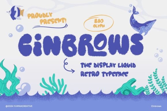 Cinbrows: A Bold Display Font for Digital Identity
