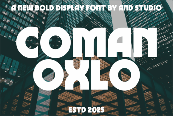 Coman Oxlo: A Display Font That Elevates Editorial Design