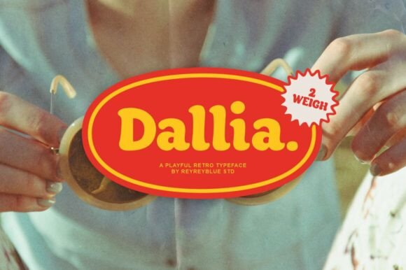 Dallia: A Vintage-Inspired Display Font for Digital Branding