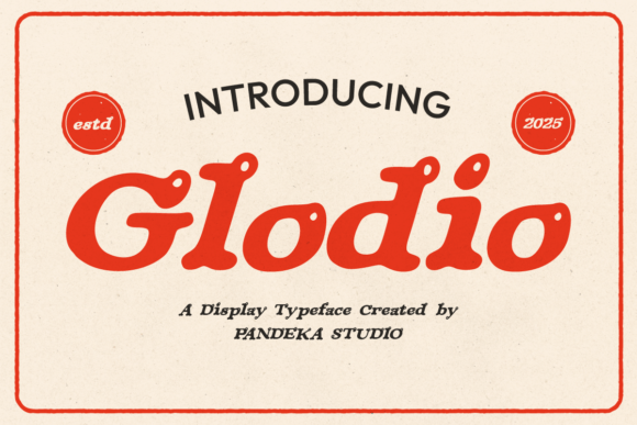 Glodio: A Vintage Serif Font That Makes Your Brand Feel Timelessly Trusted