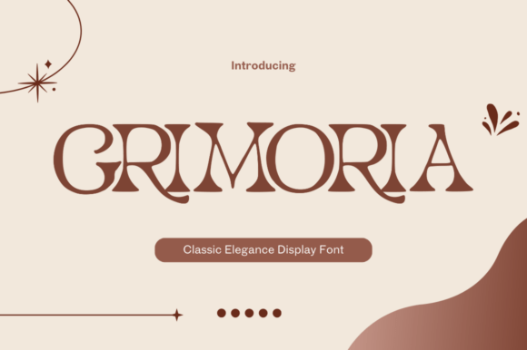 Grimoria: A Vintage Display Font That Builds Brand Trust