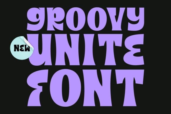Groovy Unite: A Retro-Cool Display Font for Handmade Brands