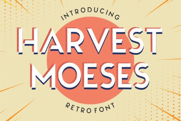 Harvest Moeses: A Timeless Display Font for Small Business Branding