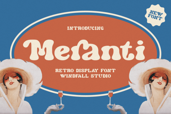 Meranti: A Vintage Display Font for Digital Branding