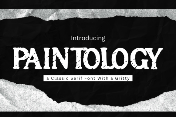 Paintology: A Display Font That Gives Your Brand Real Character