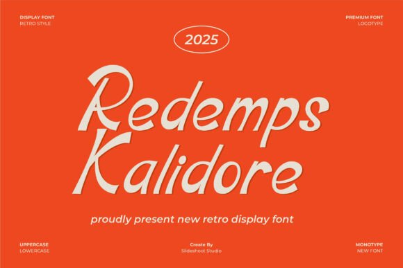 Redemps Kalidore: A Display Font for Editorial Warmth and Timeless Tone