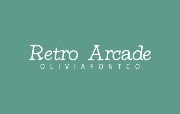 Retro Arcade Font: A Handwritten Touch for Real Business Branding
