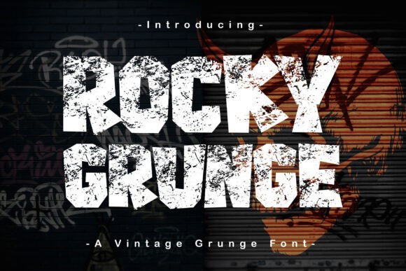 Rocky Grunge: A Display Font That Builds Real Brand Trust
