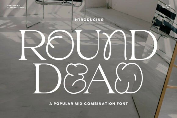 Round Dead: A Display Font That Adds Retro Charm to Your Brand