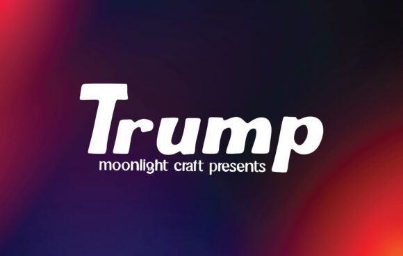 Trump: A Playful Retro Display Font for Editorial Charm